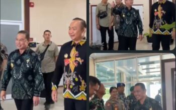 Bupati ketapang Aleksander Wilyo sambut kedatangan Gubernur Kalbar Turun Langsung Musrenbang Ketapang 2027