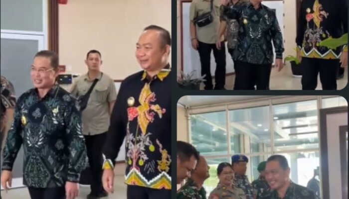 Bupati ketapang Aleksander Wilyo sambut kedatangan Gubernur Kalbar Turun Langsung Musrenbang Ketapang 2027