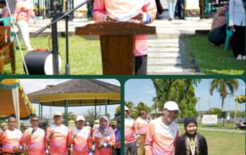 Wakil Bupati Jamhuri Amir, S.H., secara resmi membuka kegiatan Olimpiade Olahraga Kegiatan ini digelar sebagai upaya mendorong pengembangan potensi