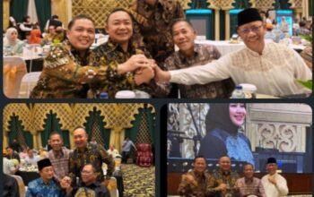 Bupati Ketapang Alexander Wilyo dan Wakil Bupati Jamhuri Amir Hadiri Halal Bihalal di Kediaman Datok OSO