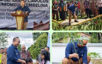 Perayaan Syukur 25 Tahun Paroki Tembelina, Momentum Pelayanan Nyata dan Penguatan Kebersamaan Masyarakat