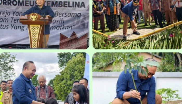 Perayaan Syukur 25 Tahun Paroki Tembelina, Momentum Pelayanan Nyata dan Penguatan Kebersamaan Masyarakat