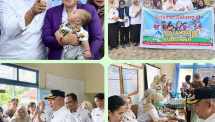 Bupati Alexander Wilyo mengajak Mulai dari ibu hamil, bayi, balita, remaja, hingga kakek dan nenek, Ayo Datang dan Periksa Kesehatan di Posyandu ILP
