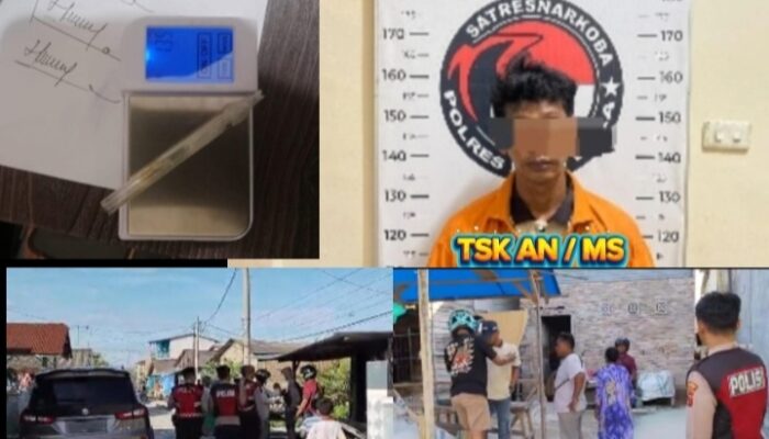 Gempur Peredaran Narkoba, Sat Resnarkoba Polres Batu Bara Amankan Dua Pengguna dalam Operasi GSN
