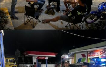 Tekan Aksi Begal Dan Balap Liar, Personel Polsek Air Putih Sisir Jalinsum Hingga Perbatasan