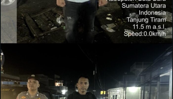 Jaga Stabilitas Kamtibmas di Batu Bara, Polsek Talawi Perketat Patroli hingga Dini Hari