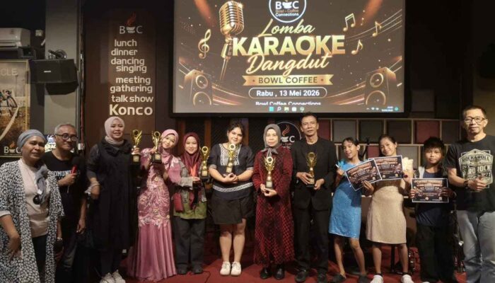 Nasional | Lomba Karaoke Lagu Indonesia 2026 di Jakarta Meriah, Bowl Coffee Connection Jadi Panggung Hiburan Kreatif