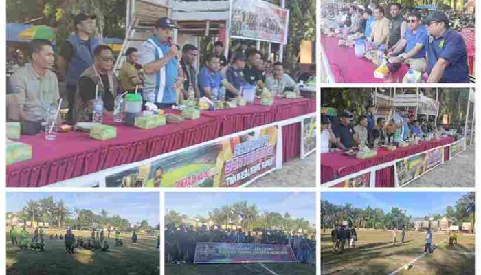NASIONAL | Imustiar S.IP., M.H. Buka Pangkalan Malako Cup III di Pelalawan di Ikuti  74 Tim, Akankah Lahir Talenta Sepak Bola Masa Depan?