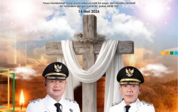 Bupati dan Wakil Bupati Ketapang Ucapkan Selamat Hari Kenaikan Isa Almasih 2026