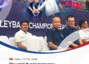 Mewakili Bupati Ketapang Sekretaris Daerah Kab. Ketapang Hadiri Pembukaan AVC Men’s Volleyball Champions League 2026 di Pontianak