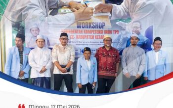 Kabid Kepemudaan Dispora Ketapang Hadiri Penutupan Workshop Peningkatan Kompetensi Guru TPQ