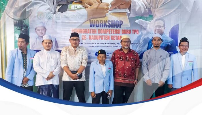 Kabid Kepemudaan Dispora Ketapang Hadiri Penutupan Workshop Peningkatan Kompetensi Guru TPQ