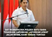 Satresnarkoba Polres Batu Bara Klarifikasi Isu Di Lima Puluh : Ada Laporan, Kami Tindak! Jangan Sebar Asumsi Di Mensos