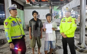 Cegah Pungli di Pintu Tol, Satlantas Polres Batu Bara Tertibkan dan Bina “Pak Ogah”