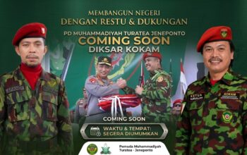 Perkuat Barisan Pengawal Dakwah, Pemuda Muhammadiyah Jeneponto Gelar Diksar KOKAM di Bumi Turatea IMG-20260511-WA0248