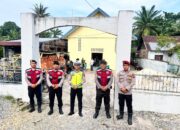 Pastikan Kekhusyukan Ibadah Kenaikan Yesus Kristus, Polres Batu Bara Intensifkan Patroli Gereja