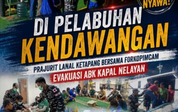 Tanggap Darurat di Pelabuhan Kendawangan, Prajurit Lanal Ketapang Bersama Forkopimcam Evakuasi ABK Kapal Nelayan IMG-20260515-WA0162