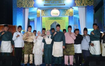 Wakapolres Batu Bara dan Kasat Intelkam Hadiri Penutupan MTQ Ke-XIX, Ribuan Warga Padati Arena Acara