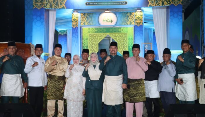 Wakapolres Batu Bara dan Kasat Intelkam Hadiri Penutupan MTQ Ke-XIX, Ribuan Warga Padati Arena Acara