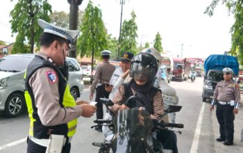 Satlantas Polres Langkat Intensifkan Razia Opsen PKB dan BBNKB, Wujud Nyata Polri Tingkatkan Ketertiban Berlalu Lintas