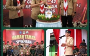 Wabup Ketapang Jamhuri Amir, S.H Hadiri HUT GUDEP 42 dan Kelompok Kemah Penggalang (KKP) 2026