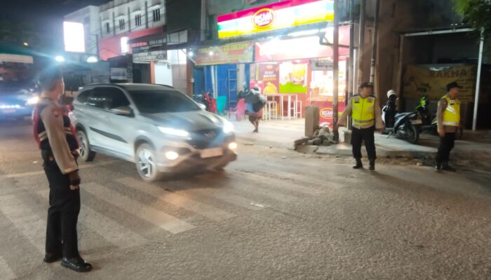 Polresta Deli Serdang Intensifkan Patroli Pengamanan Saat Blackout, Situasi Tetap Kondusif