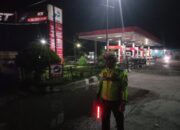 Satlantas Polres Batu Bara Perketat Patroli Malam, SPBU Jalinsum Indrapura Dijaga Ketat Demi Keamanan Masyarakat