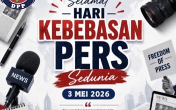 PWK Ucapkan selamat memperingati Hari Kebebasan Pers Sedunia yang jatuh pada 3 Mei 2026