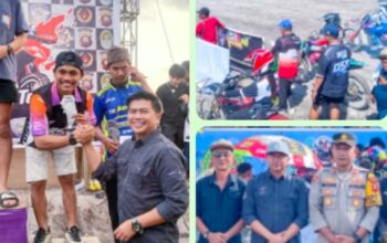 Mewakili Bupati Ketapang, Kepala Dinas Pemuda dan Olahraga (Kadispora) Kabupaten Ketapang, Doni Andriawan, S.STP., M.E.,