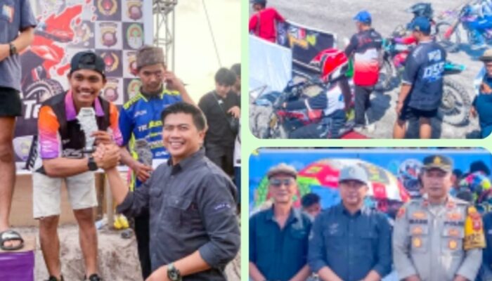 Mewakili Bupati Ketapang, Kepala Dinas Pemuda dan Olahraga (Kadispora) Kabupaten Ketapang, Doni Andriawan, S.STP., M.E.,