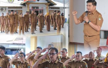 Apel Perdana Pasca Lebaran, Dispora Ketapang Tekankan Disiplin dan Layanan Publik Humanis