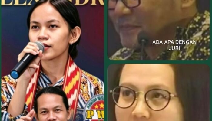 Gempar Masyarakat se kalimantan Barat kecewa dengan ulah juri kepada Josepha Alexandra benar dibilang salah Ketua pwk kalbar angkat bicara