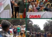 Kemarahan masyarakat Dusun Mambuk Ratusan warga turun menggelar aksi besar-besaran menuntut kepada PT RSM dan BGA Group