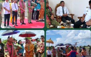 Wakil bupati ketapang jamuri amir S.H. sambut kedatangan Pangdam XII/Tanjungpura Kunjungi Kabupaten Ketapang, Disambut Tradisi Adat Dayak IMG_20260520_162110