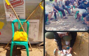 Hari ke-10 Portal Mambuk Bertahan, Sawit Mulai Membusuk di Divisi 1 Warga Tunggu Dirut PT RSM