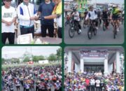 Bupati dan wakil bupati ketapang Fun Bike Anniversary Pertama KSK Reborn, Perkuat Kolaborasi dan Budaya Hidup Sehat Masyarakat