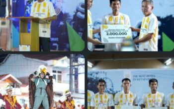 Wakil Bupati Ketapang, Jamhuri Amir, SH secara resmi membuka Nevada Night Run 2026 yang digelar oleh Nevada