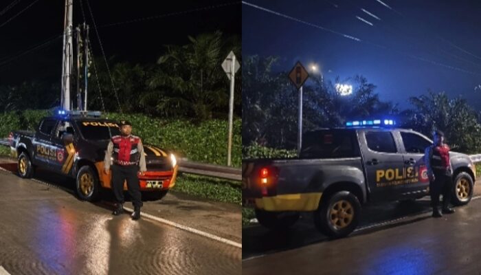 Patroli Malam Polres Batu Bara Intensifkan Pengamanan Jalinsum, Antisipasi Begal hingga Balap Liar