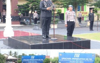 Polres Batu Bara Peringati Harkitnas ke-118, Teguhkan Semangat Persatuan dan Pengabdian kepada Masyarakat