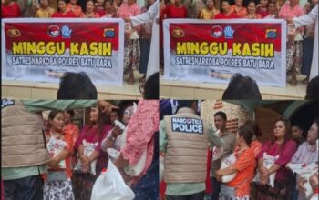 Satresnarkoba Polres Batu Bara Gelar Minggu Kasih dan Salurkan Sembako di Gereja Santa Maria De Pazzi Screenshot_20260524_135918