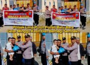 Wujud Nyata Polri Hadir di Tengah Masyarakat: Polsek Lima Puluh Gelar ‘Minggu Kasih’ dan Berbagi Sembako