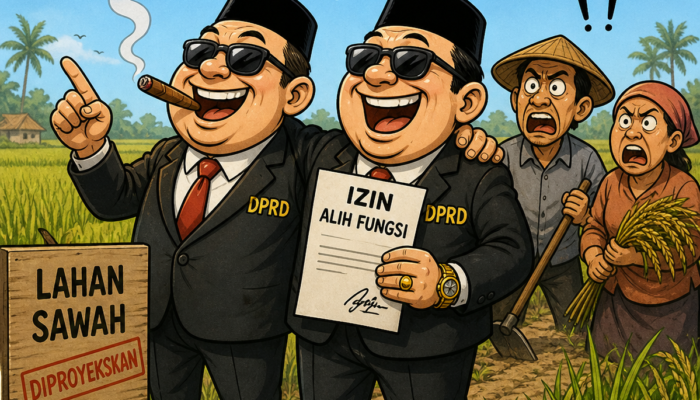 Surat Resmi Berubah Jadi Alarm Bahaya ! Dugaan Perampasan Lahan Sawah di Batang Kuis Seret 2  Nama Anggota DPRD