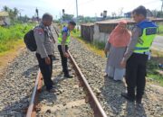 Pejalan Kaki Tewas Tertabrak Kereta Api Datuk Belambang di Batu Bara