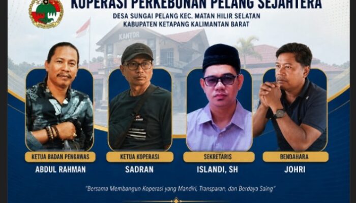 Nasional | Kalimantan Barat | Kasus Koperasi Pelang Sejahtera Segera Digelar, Akankah Analisis Penyidik Polres Ketapang Menjawab Dugaan Penggelapan Dana Anggota?