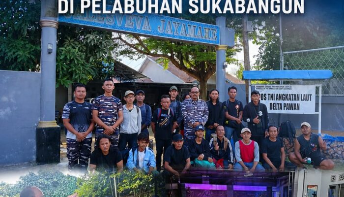 LANAL KETAPANG HADIR UNTUK RAKYAT: POSAL DELTA PAWAN BANTU PULANGKAN 16 PEKERJA TERLANTAR DI PELABUHAN SUKABANGUN