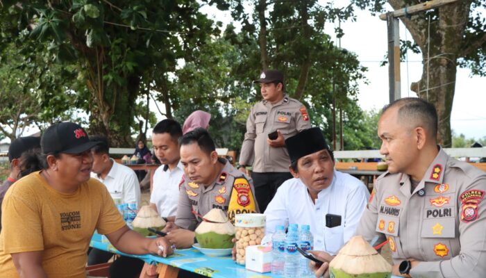 Kapolres Ketapang Silaturahmi ke Desa Kinjil Pesisir, Sejauh Mana Efektivitas Layanan Call Center 110 Dirasakan Warga?