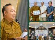 Bupati Ketapang, Alexander Wilyo, S.STP., M.Si menghadiri sekaligus menyampaikan pidato pengantar dalam Rapat Paripurna DPRD