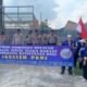 *Polres Pelabuhan Belawan Lakukan Pengamanan Aksi Unjuk Rasa di Labuhan Deli*