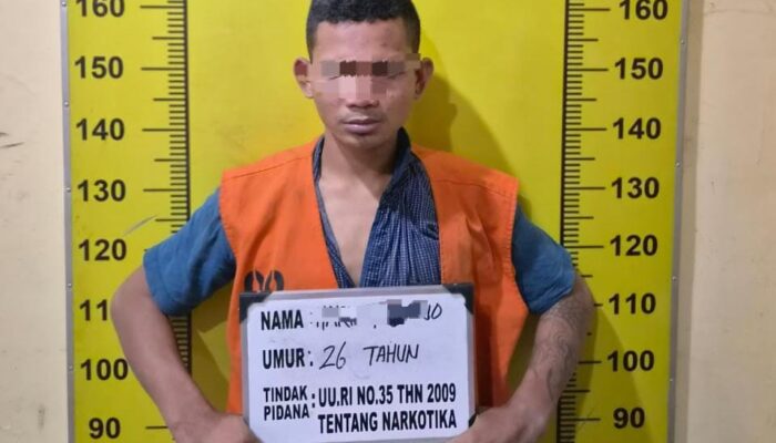 Niat Edarkan Sabu, Malah Dapat Kamar Gratis di Satresnarkoba Polresta Deli Serdang