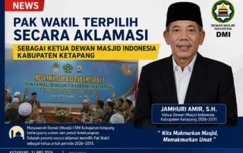 Jamhuri Amir terpilih Ketua DMI Ketapang Kalbar
